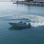Side profile of ARES 24 HARPOON fast attack vessel