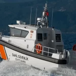 Front view of ARES 35 FPB patrol boat