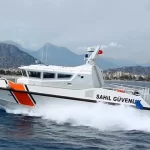 Deck layout of ARES 42 BLAZE multi-role patrol craft