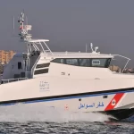 Deck equipment on ARES 58 FPB patrol vessel