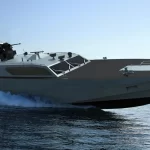 ARES 80 SAT featuring electro-optic sensors and X-band naval radar for detection and targeting