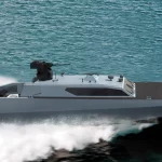 ARES 80 SAT performing maritime surveillance and patrol operations with advanced onboard systems
