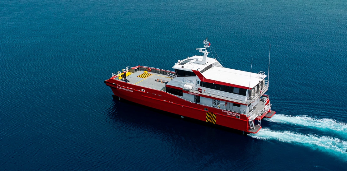 NJORD 32 CTV operating across coastal and offshore environments