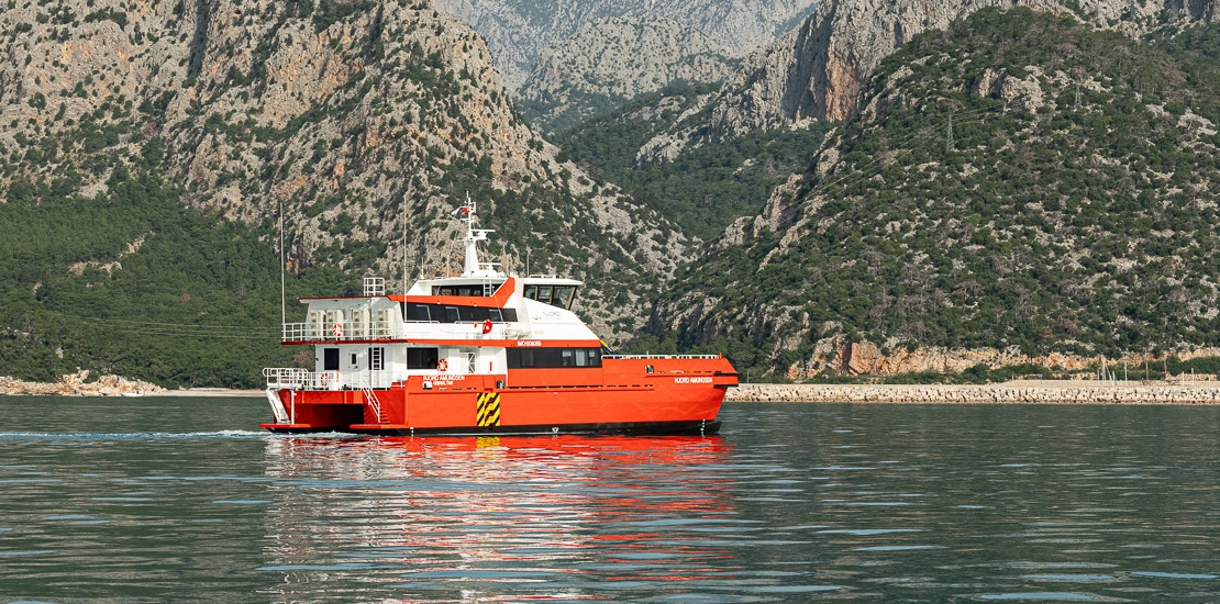 NJORD 32 CTV supporting coastal and offshore operations