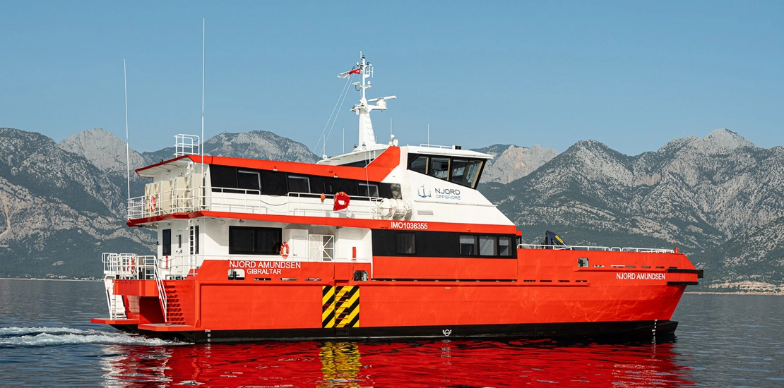 NJORD 32 CTV designed to ensure crew safety during offshore operations