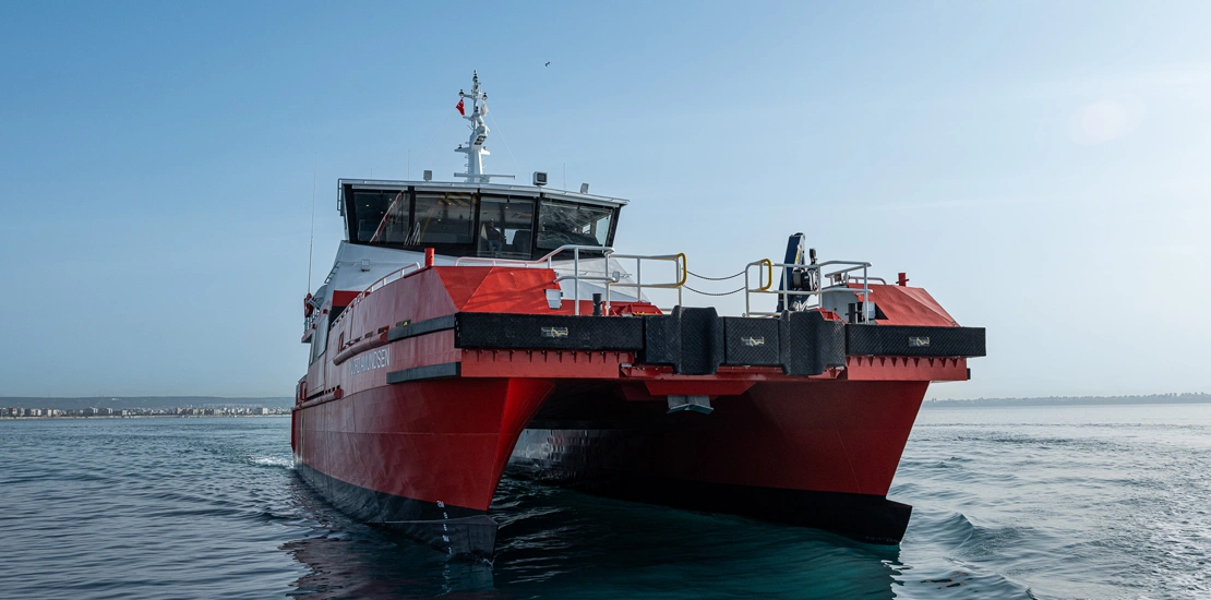 NJORD 32 CTV featuring advanced engineering design for offshore efficiency