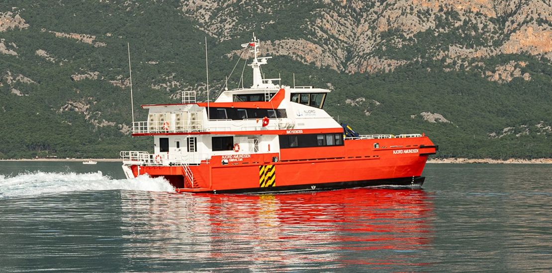NJORD 32 CTV optimized for efficiency in offshore marine transport