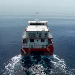 NJORD 32 CTV providing marine transport services in offshore environments