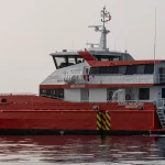 NJORD 32 CTV operating efficiently in open sea conditions