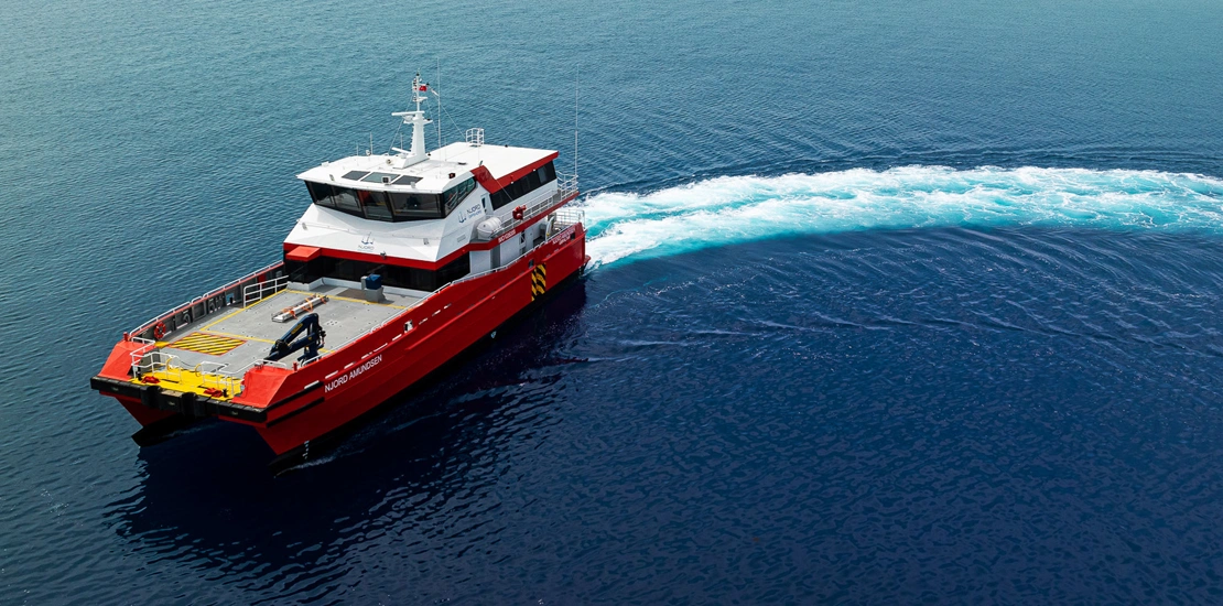 NJORD 32 CTV delivering reliable performance in offshore marine operations