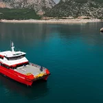 NJORD 32 CTV optimized for safe push-up operations during offshore technician transfer