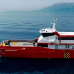 NJORD 32 CTV ensuring stability and safety during offshore operations